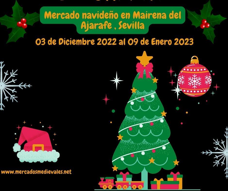 Mercado navideño en Mairena del Ajarafe , Sevilla