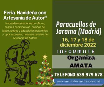 Feria Navideña con Artesanía de Autor® en Paracuellos de Jarama , Madrid