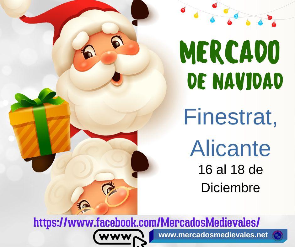 Mercado de Navidad de Finestrat , Alicante 16 al 18 de Diciembre 2022
