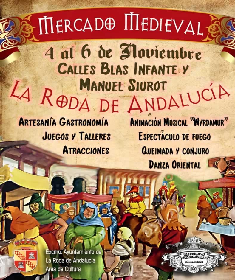 Mercado medieval en La Roda de Andalucía