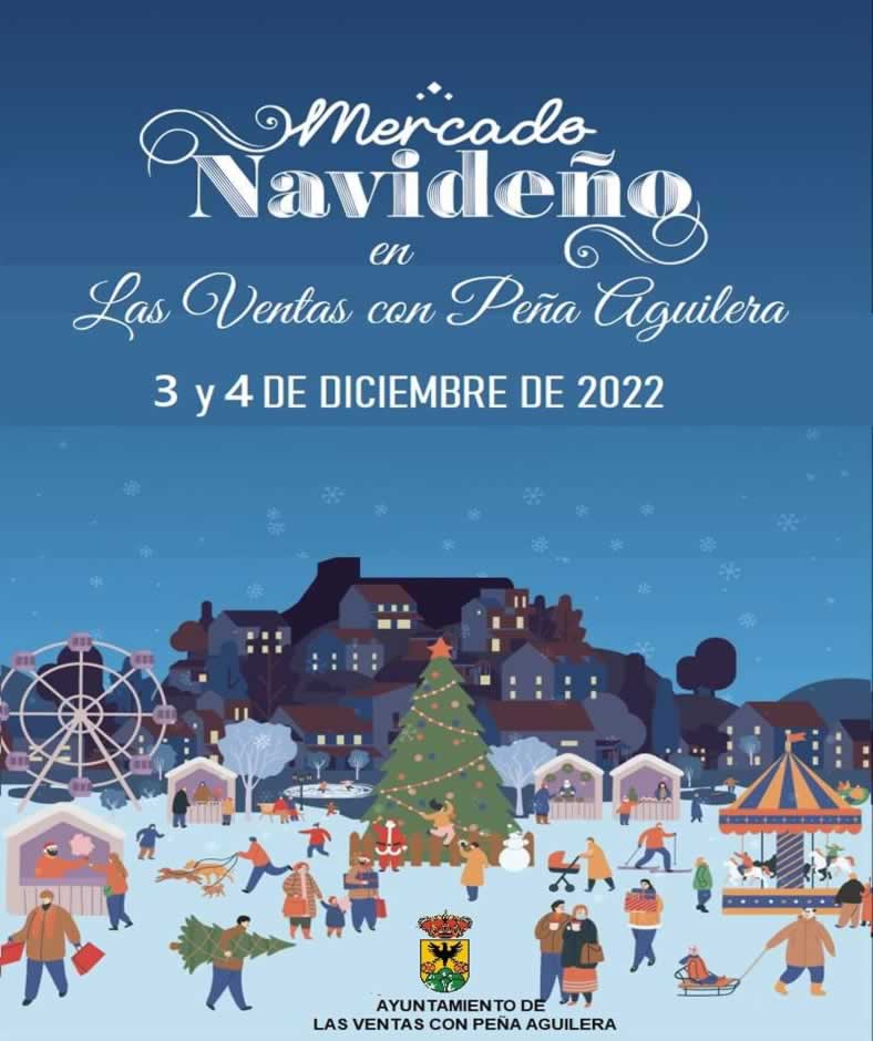 Mercado navideño en Las Ventas con Peña Aguilera, Toledo
