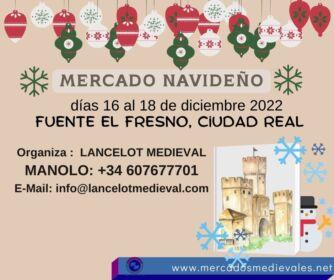 Gran mercado navideño en Fuente El Fresno, Ciudad Real 16 al 18 de Diciembre 2022