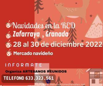 Mercado navideño en Zafarraya , Granada del 28 al 30 de Diciembre 2022