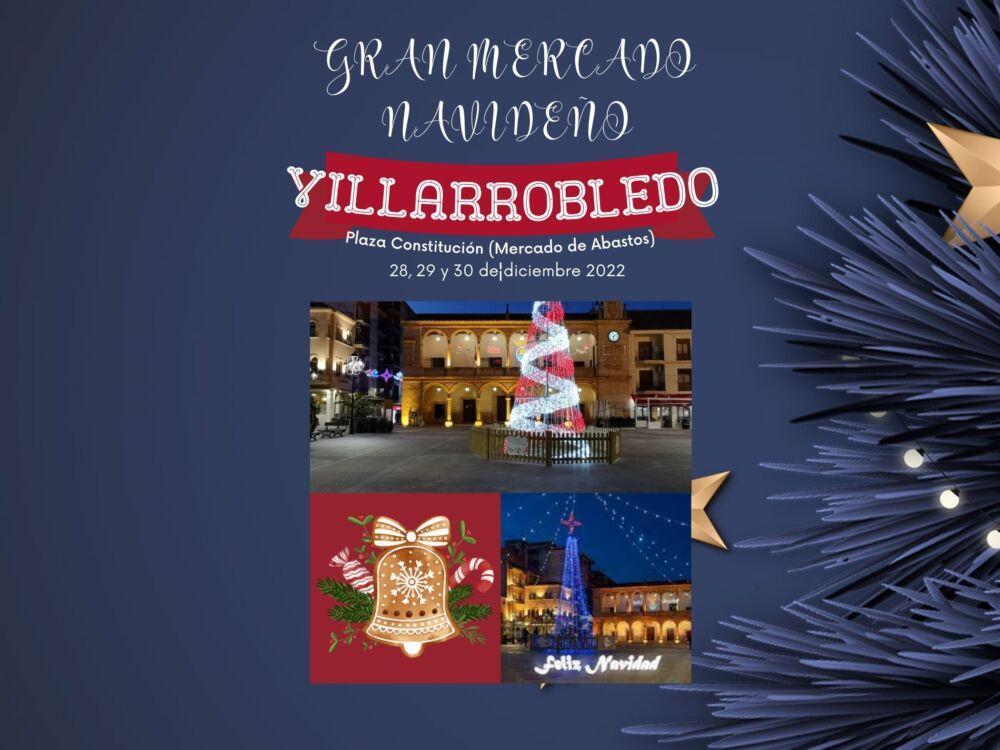 Mercado navideño en Villarrobledo