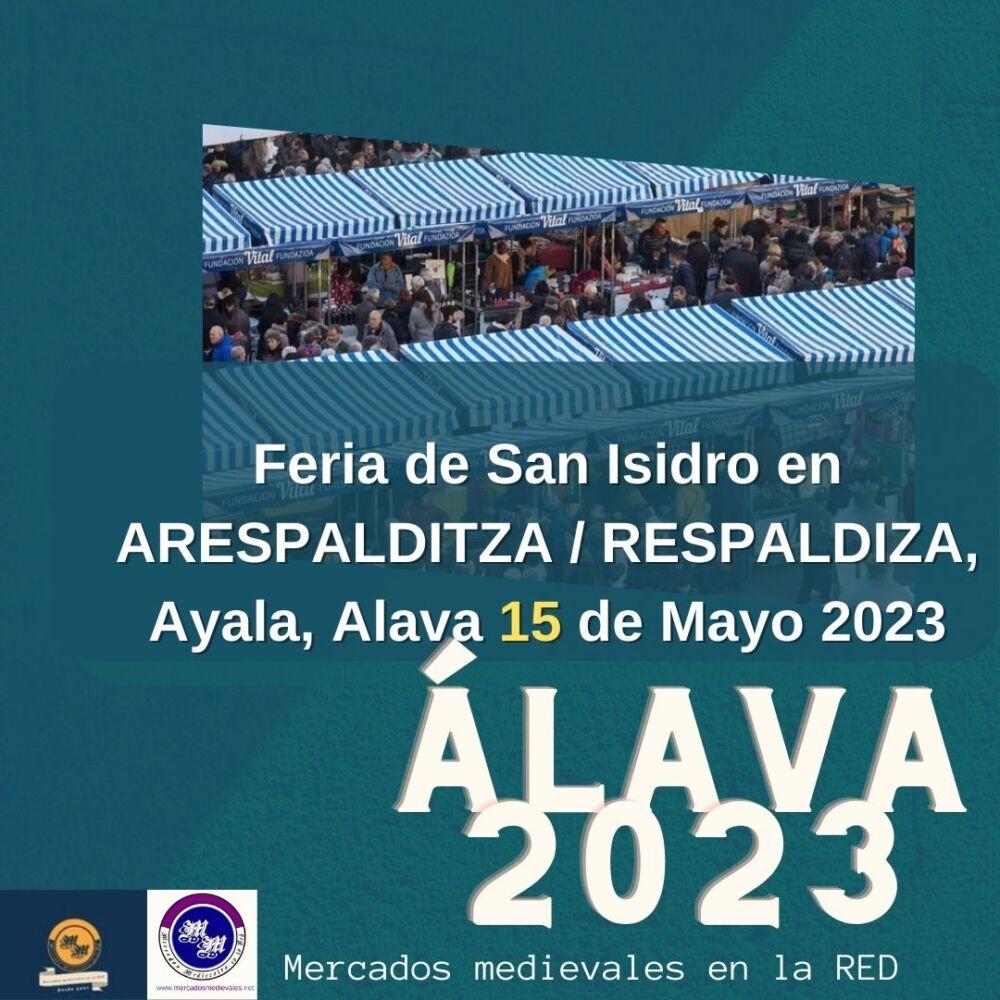 Feria de San Isidro en ARESPALDITZA / RESPALDIZA, Ayala, Alava 15 de Mayo 2023
