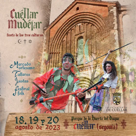 Mercados medievales en la RED / Cartel de Cuellar mudejar 2023