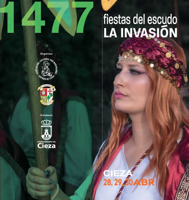 Fiestas del Escudo "La Invasión" en Cieza 2023