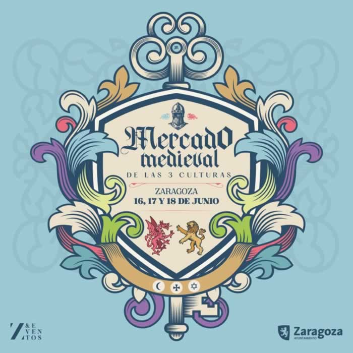 Mercado Medieval de las Tres Culturas 2023 en Zaragoza