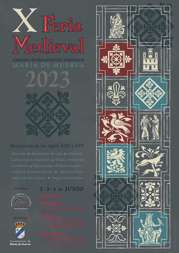 Feria medieval en Maria de Huerva , Zaragoza 2023