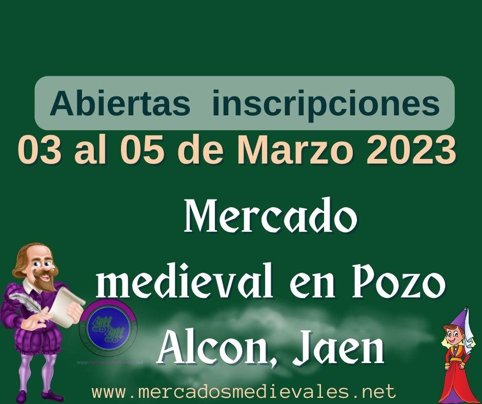 Mercado medieval en Pozo Alcon, Jaen 2023