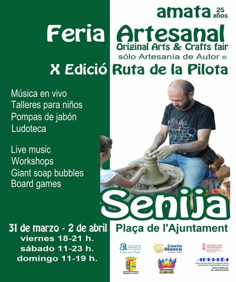 Feria de Artesanía de Autor® en Senija , Alicante