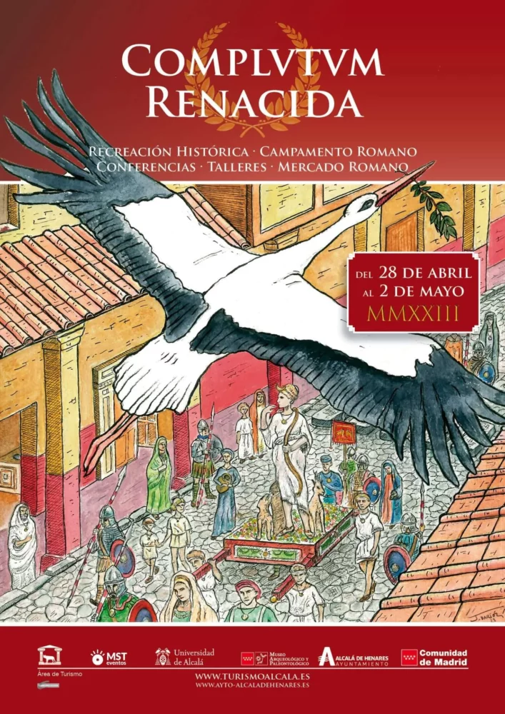 Mercado romano Complutum Renacida del 28 de abril al 2 de mayo en Alcalá de Henares