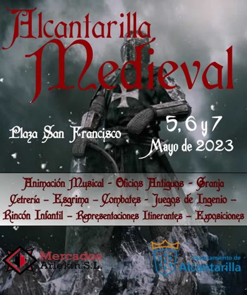 05 al 07 de Mayo 2023 Mercado medieval en Alcantarilla, Murcia