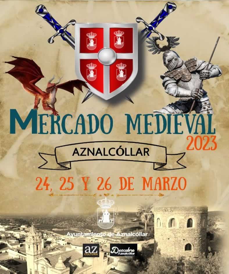 Mercado medieval en Aznalcollar, Sevilla 2023