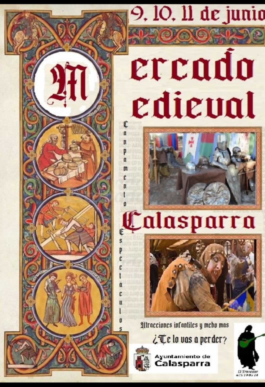 Mercado medieval en Calasparra 2023