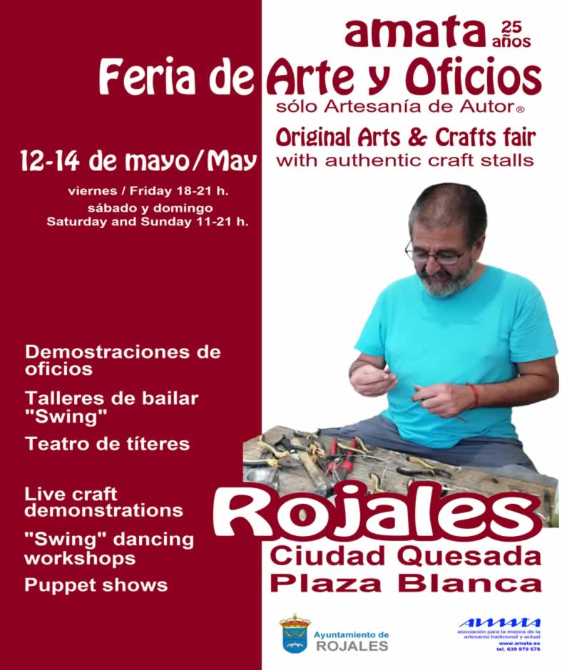 Feria de Oficios con Artesanía de Autor® en Ciudad Quesada , ALicante 2023