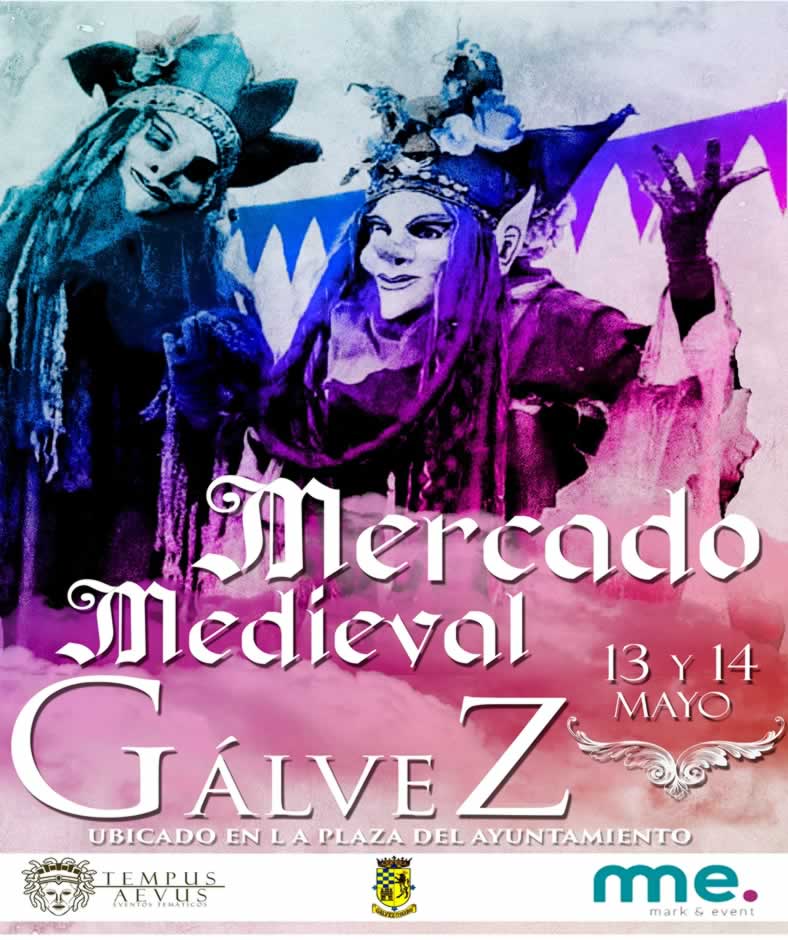 Mercado medieval en Galvez, Toledo 2023