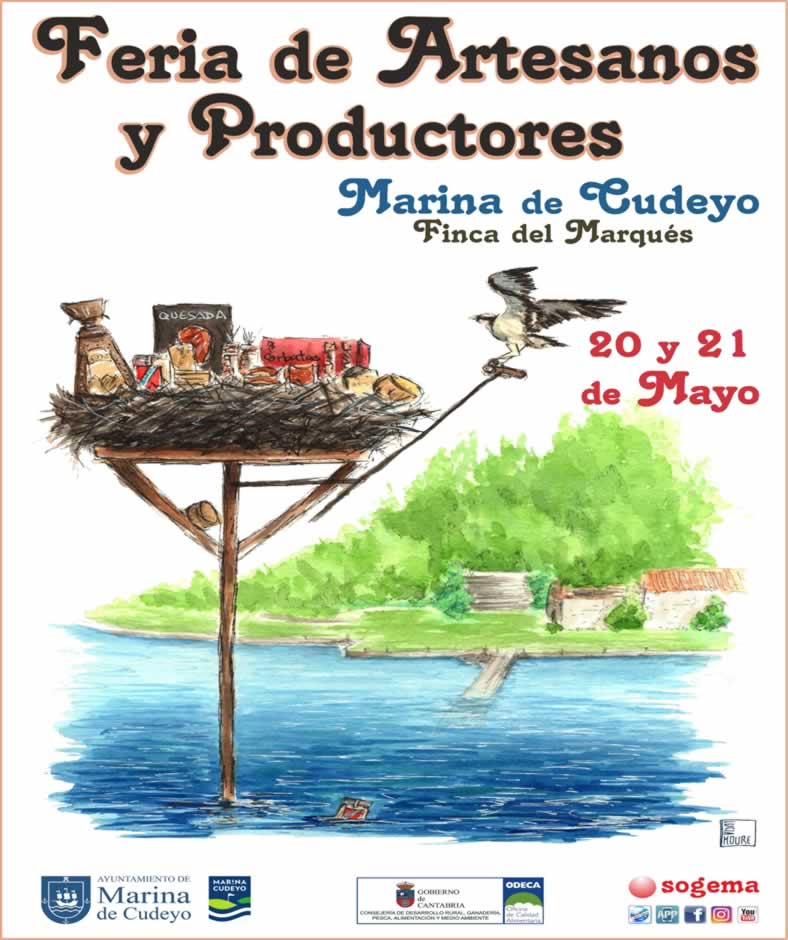 Feria de productores y artesanos de Rubayo en Marina de Cudeyo , Cantabria