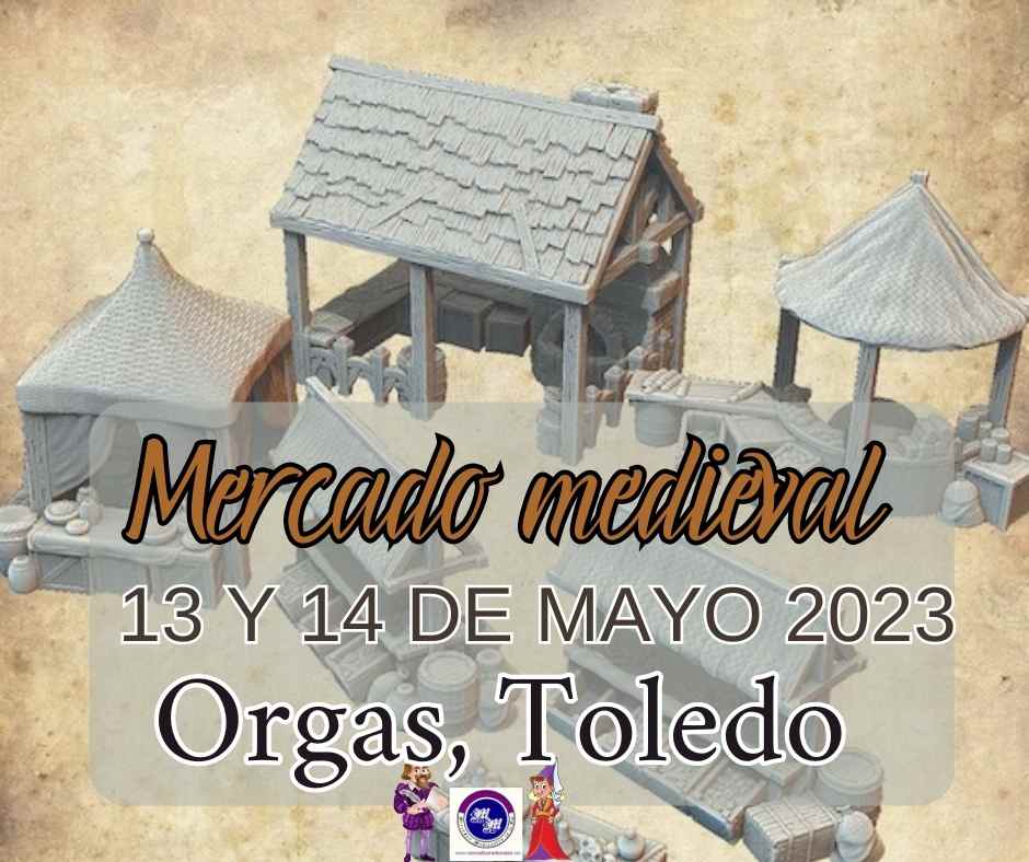 Mercado medieval en Orgaz, Toledo