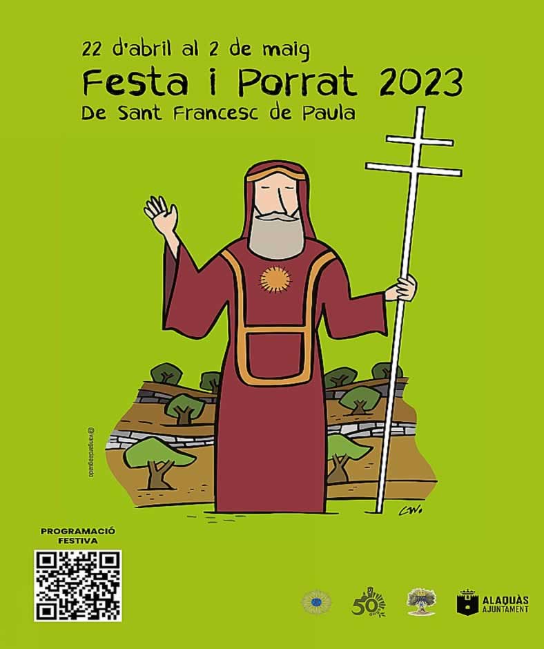 Porrat de Sant Francesc de Paula en Alaquas , Valencia 2023