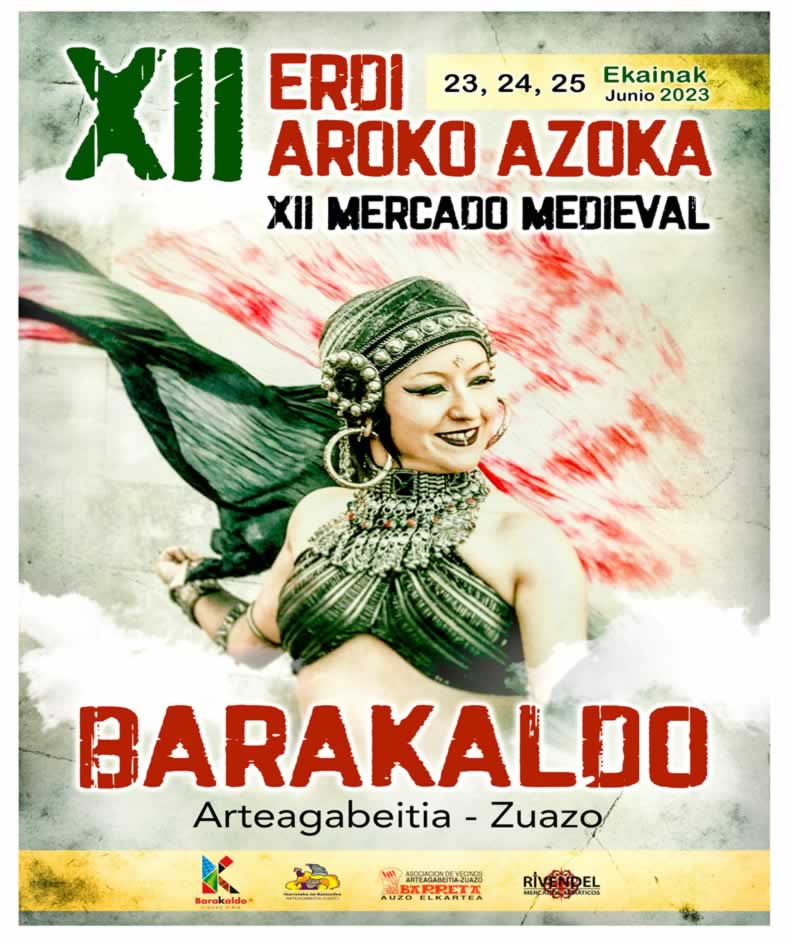 XII Mercado medieval en Baracaldo, Vizcaya 2023