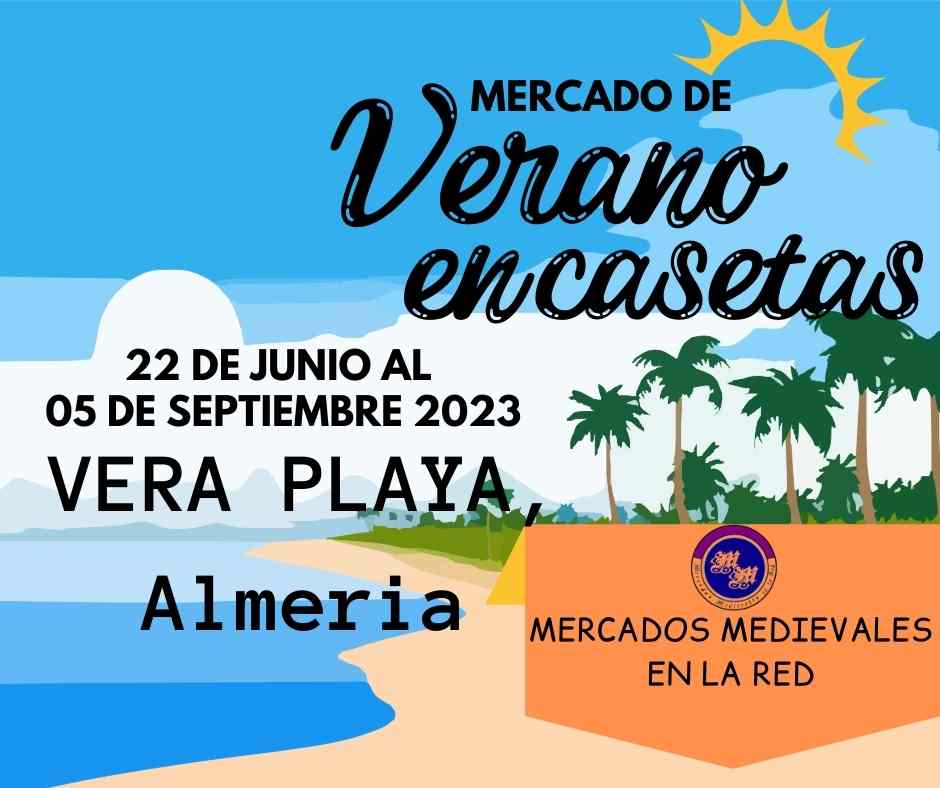 2023 Mercado de verano en Vera playa, Almeria