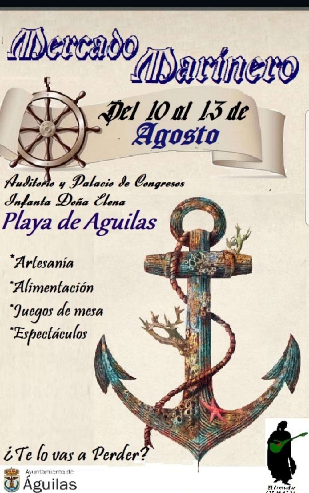 Mercado marinero en Aguilas, Murcia 2023