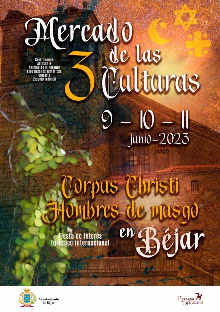 Cartel del Mercado medieval de las tres culturas en Bejar, Salamanca