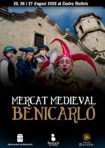 Mercado medieval en Benicarlo, Castellon 2023