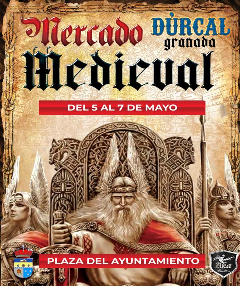Mercado medieval en Durcal , Granada 2023
