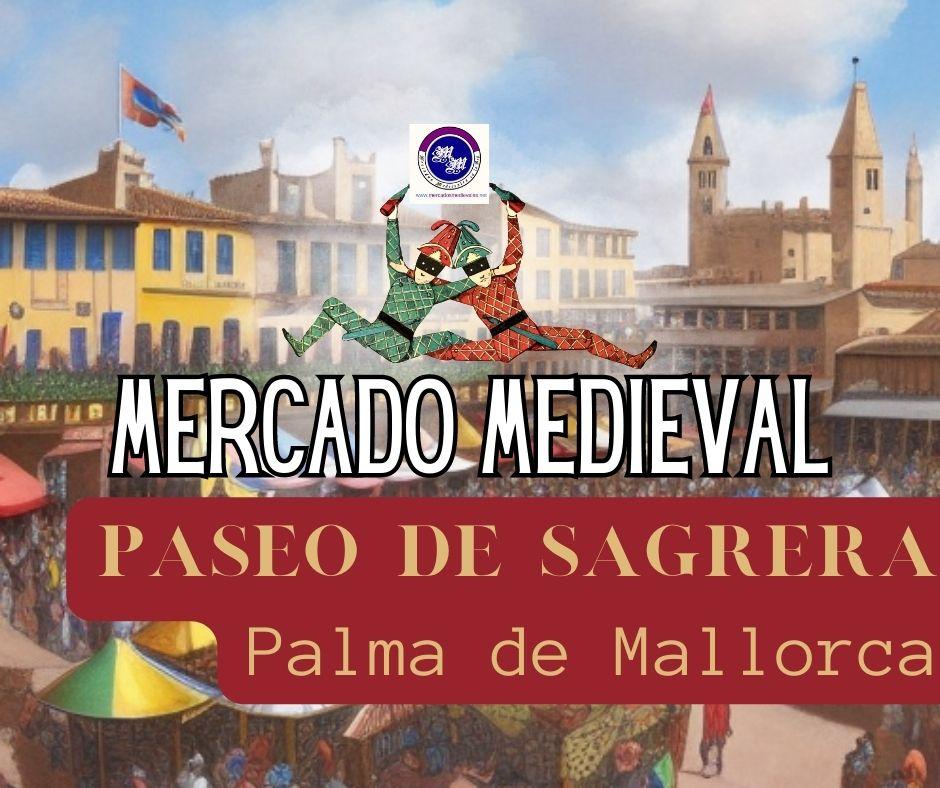 Feria medieval en Palma de Mallorca, Baleares 2023