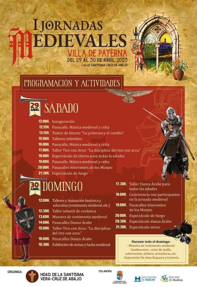 Paterna del Campo medieval programacion 2023