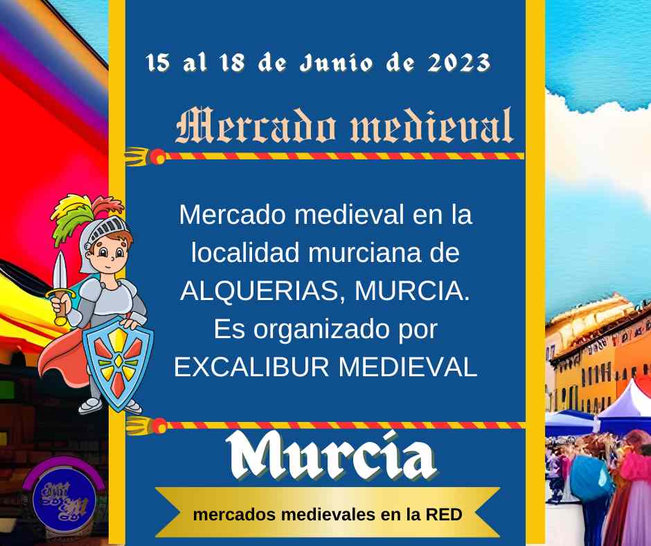 Mercado medieval en Alquerias, Murcia 2023