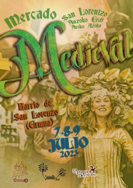 Mercado medieval en Ermua (Vizcaya) 2023