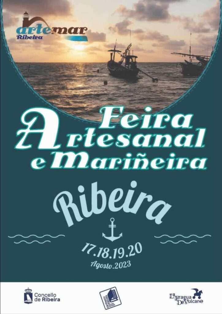 Feira artesanal e mariñeira Artemar en Ribeira 2023