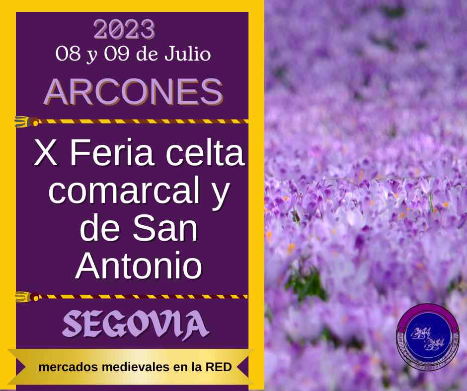X Feria celta comarcal y de San Antonio de Arcones en Arcones , Segovia
