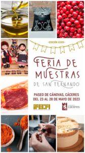 Feria de muestras de San Fernando en Cáceres 2023