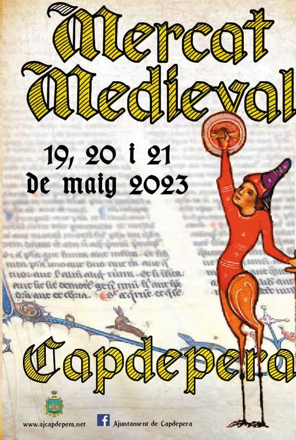 19 al 21 de Mayo 2023 Mercado medieval de Capdepera , Mallorca, Baleares