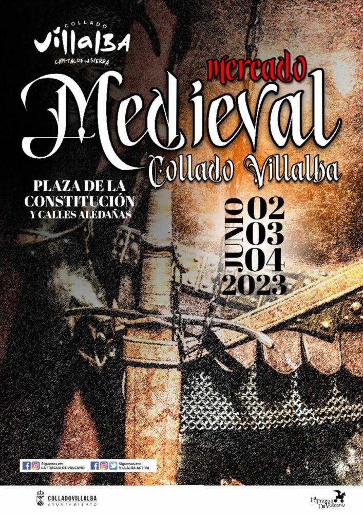 Mercado medieval 2023 en Collado Villalba , Madrid