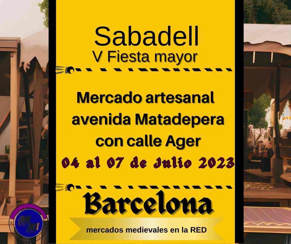 V Fiesta mayor en Sabadell (Barcelona) 2023