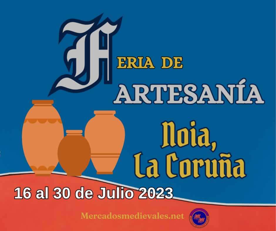 Feria de artesania de Noia (La Coruña)