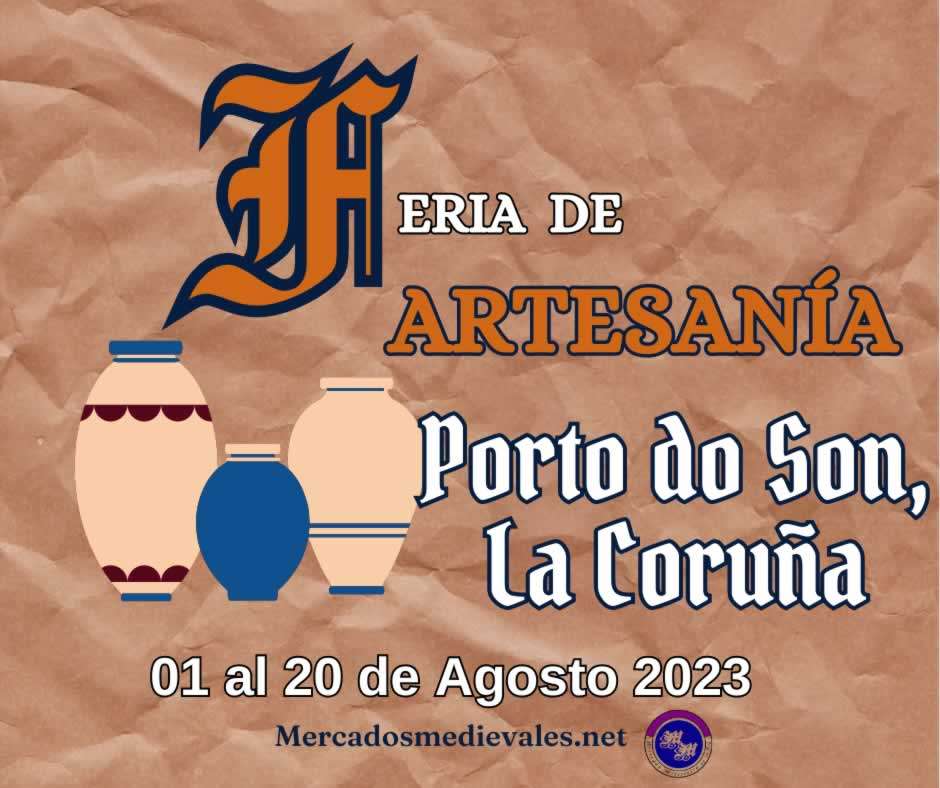 Feria de artesania de Porto do Son