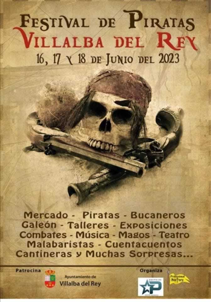 Festival pirata en Villalba del Rey, Cuenca 2023