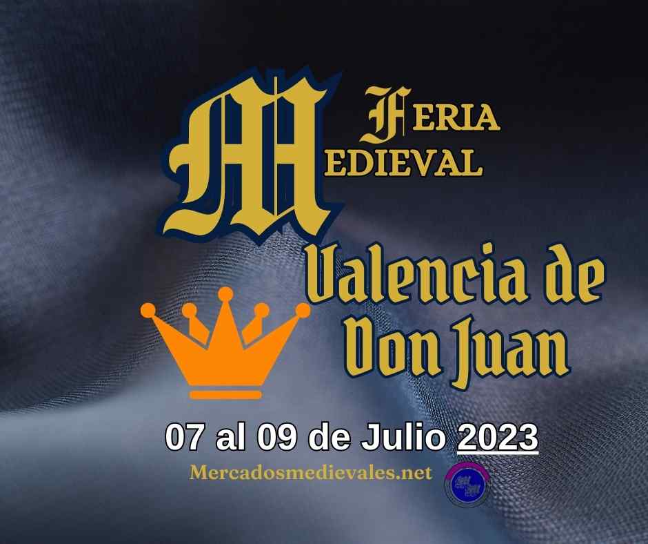 Feria medieval de Valencia de Don Juan (Leon)