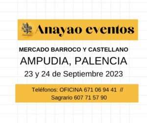 Mercado barroco y castellano de Ampudia (Palencia) 2023