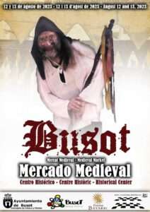 El Mercado medieval de Busot (ALicante) será los días 12 y 13 de Agosto ** y la participación es Gratuita **