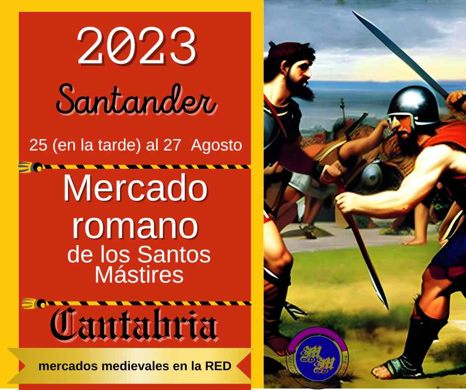 El mercado Romano de los santos mártires de Santander