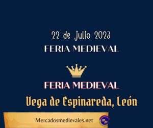 Feria medieval de Vega de Espinareda (León) 2023