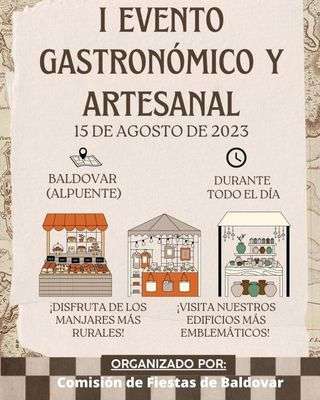 I evento gastronomico y artesanal en Baldovar , Valencia 2023