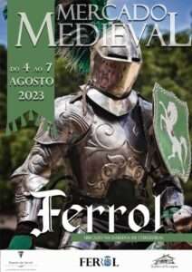 feria medieval en Ferrol 2023